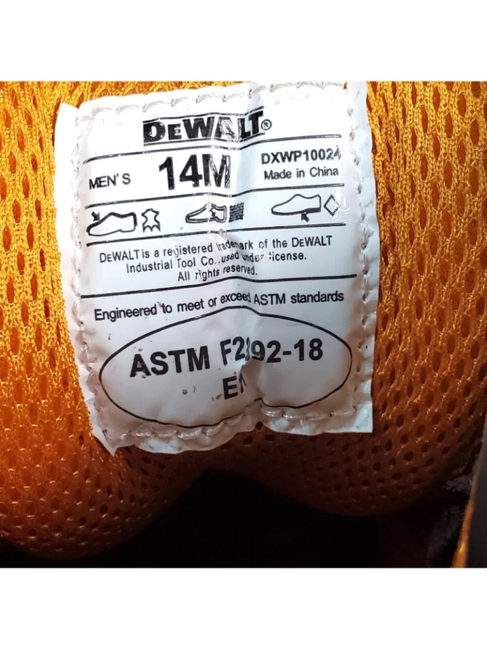 Mens 14 M DeWalt Plasma PT Soft Toe Work Boot DXWP10024 Walnut 100% Original New